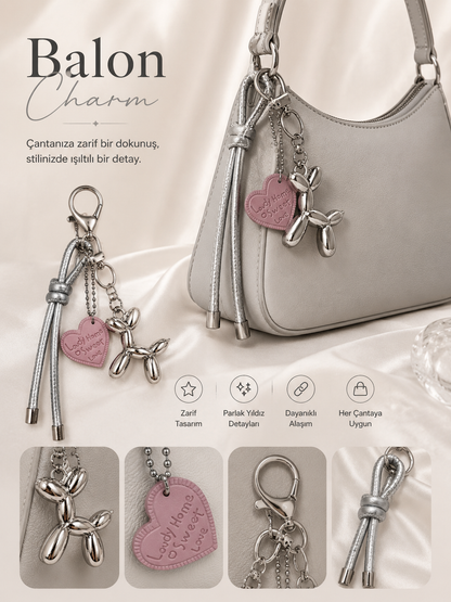 Parlak Balon Charm